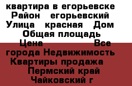 квартира в егорьевске › Район ­ егорьевский › Улица ­ красная › Дом ­ 47 › Общая площадь ­ 52 › Цена ­ 1 750 000 - Все города Недвижимость » Квартиры продажа   . Пермский край,Чайковский г.